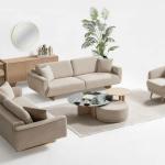 لاروس كنب فردي كريمي وودي