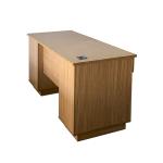 ناقو مكتب 140 سم بني وودي