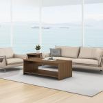 نيو نيرا طاولة قهوة 120 سم وودي