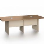 نيو نيرا طاولة اجتماع بني 240 سم وودي