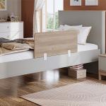 بونو سرير أطفال 120×200 سم رمادي وودي