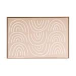 لوحة التناغم 80*120 قماش وودي