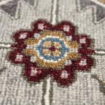 جونا سجاد بلجيكي رمادي بنقوش وزخارف أنيقة