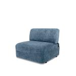 فيولا كنب فردي أزرق وودي