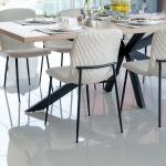 كروستا كرسي كريمي وودي