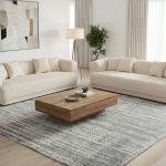 ليكسا كنب مخمل كريمي 4 مقاعد عرض 270 سم وودي