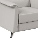 عليا كنب مكتبي فردي رمادي وودي