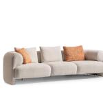 سان فيتو كنب 4 مقاعد كريمي 260 سم وودي