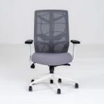 نيتشر كرسي مكتب رمادي دوار متحرك بدون مسند رأس وودي