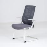 نيتشر كرسي ثابت رمادي وودي