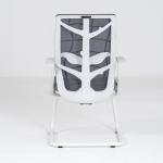 نيتشر كرسي ثابت رمادي وودي