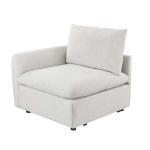 هزال طقم كنب زاوية رمادي وودي