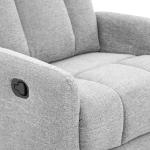 رونزا كرسي استرخاء هزاز رمادي وودي