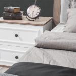 زيتا طقم غرفة نوم 6 قطع وودي