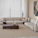 مقعد يد يسار جلسة أرضية سعودية كريمي وودي