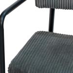 إيفا كرسي رمادي غامق