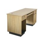 ناقو مكتب 140 رمادي وودي