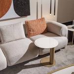 سان فيتو كنب 4 مقاعد كريمي 260 سم وودي