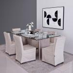 ليفربول طاولة طعام 8 أشخاص وودي