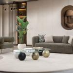 سايستا كنب فردي اخضر وودي