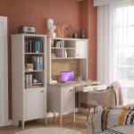 موغلا مكتب مع رف بيج وودي