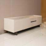 بيلا طاولة تلفزيون 208 سم كريمي وودي