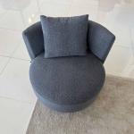 هامبورغ كنب فردي دوار وودي