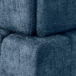 فيولا طقم كنب زاوية أزرق وودي