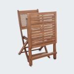 ويكر طاولة قهوة خارجية وودي