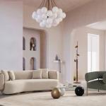 سايستا كنب 4 مقاعد بيج وودي