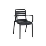 هارفي كرسي للمقاهي والحدائق بمسند يد