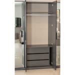 نيو لاين دولاب 6 أبواب وودي