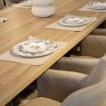 فرانكو طاولة طعام 320 سم بدون كراسي وودي