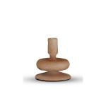 شمعدان بوهيمي بني صغير وودي