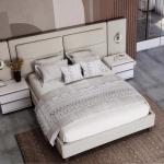 باموكليه طقم غرفة نوم 180×200 سم 8 قطع وودي