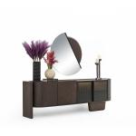 بوليرو كونسول مع مرآه باللون الجوز وودي