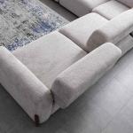 فيولا طاولة جانبية بيج وودي