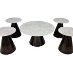 أوريس طقم طاولة قهوة 5 قطع وودي