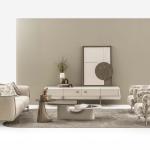 مونجي لوحة جدارية فاخرة وودي