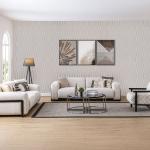 فوغ كنب ثلاثي 250 سم وودي