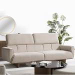 لاروس كنب ثلاثي كريمي وودي