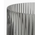 فازة مخططة رمادي وودي