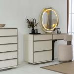 باموكليه طقم غرفة نوم 180×200 سم 8 قطع وودي