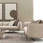 مونجي كنب رباعي كريمي وودي