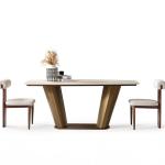 مونا طاولة طعام 240 سم بدون كراسي وودي