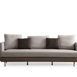 برادا كنب ثلاثي كريمي 240 سم وودي