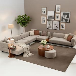 بوليرو طقم كنب زاوية 5 قطع وودي