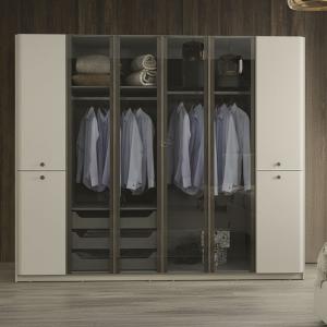 تروفا دولاب 6 أبواب وودي