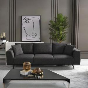 بادوفا كنب 4 مقاعد رمادي قاتم 260 سم وودي