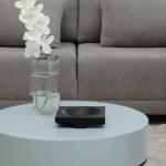 طبق سيراميك أسود وودي